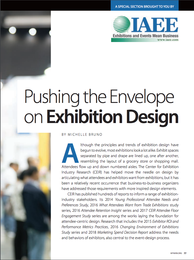Pushing the Envelope on Exhibition Design Feat. Image