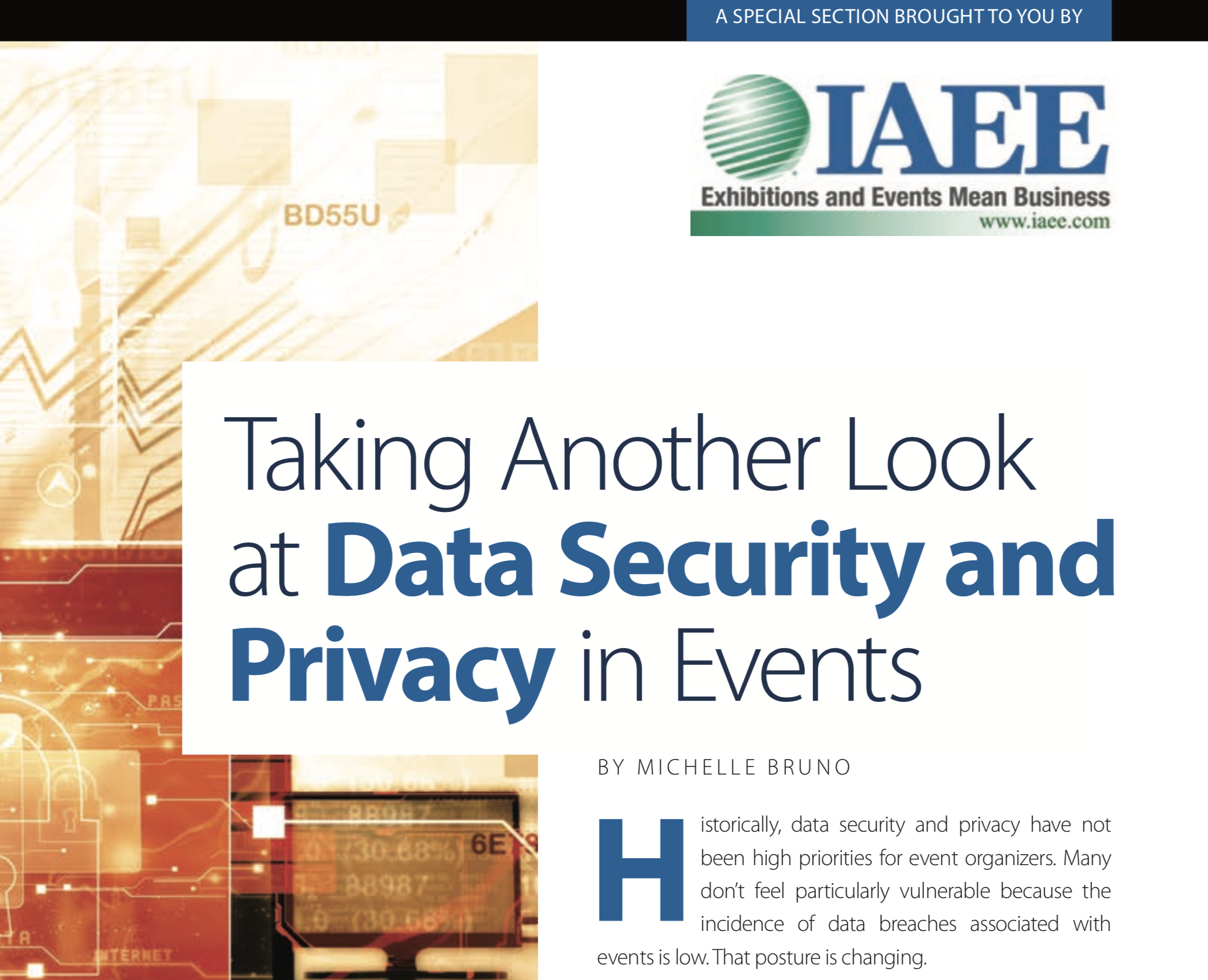 IAEE - Taking Another Look at Data Security and Privacy in Events